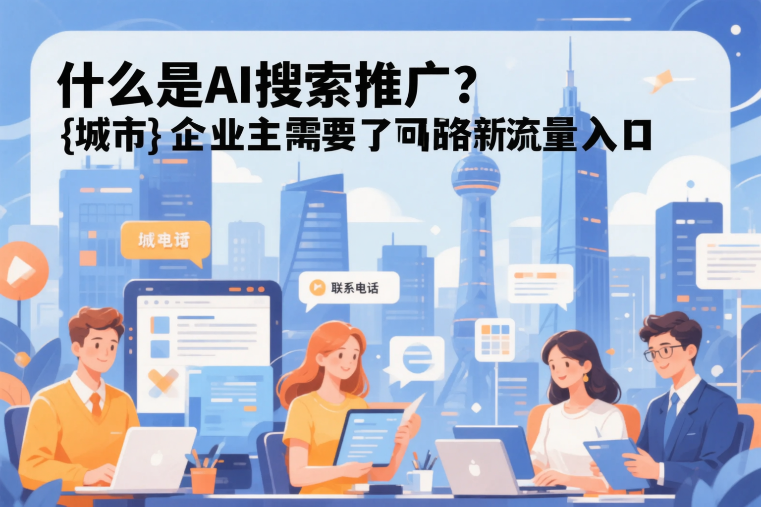 什么是AI搜索推广？果洛企业主需要了解的新流量入口