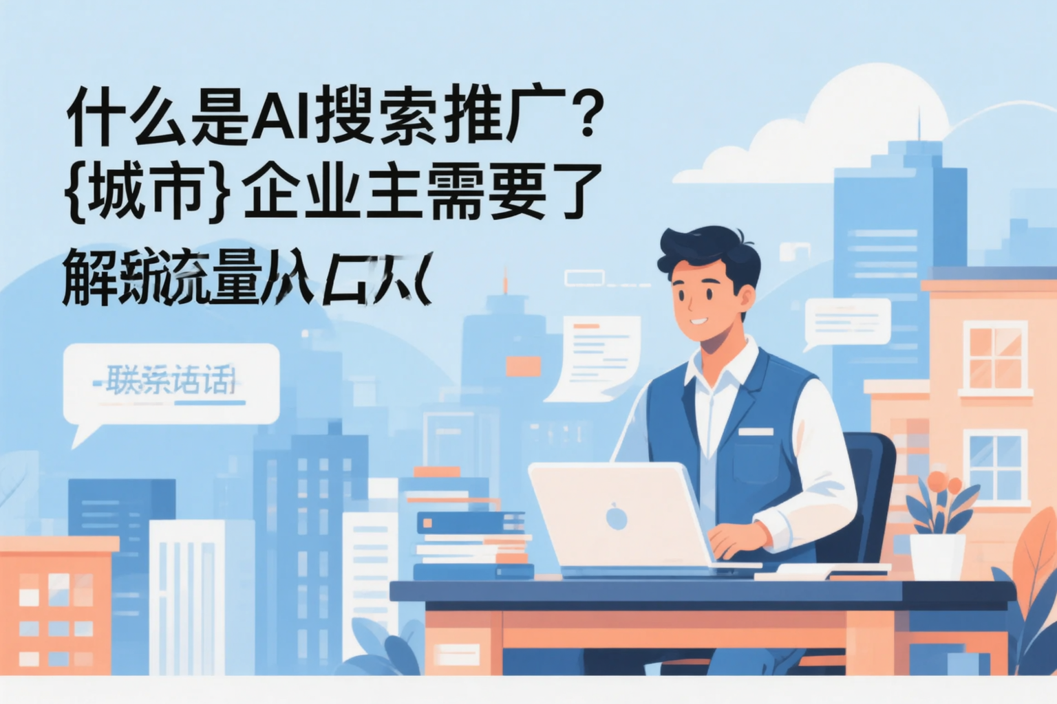 什么是AI搜索推广？果洛企业主需要了解的新流量入口