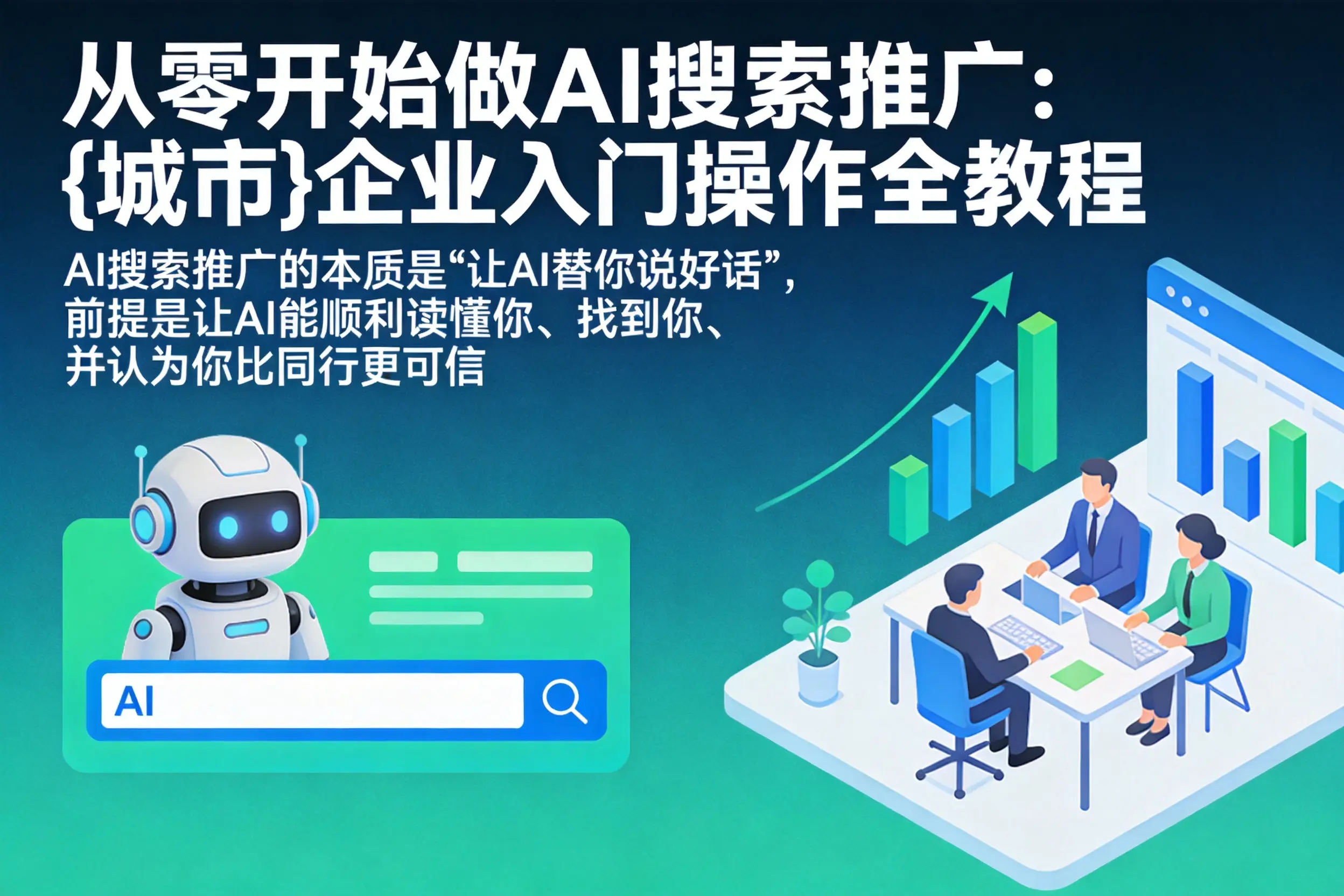 从零开始做AI搜索推广：果洛企业入门操作全教程