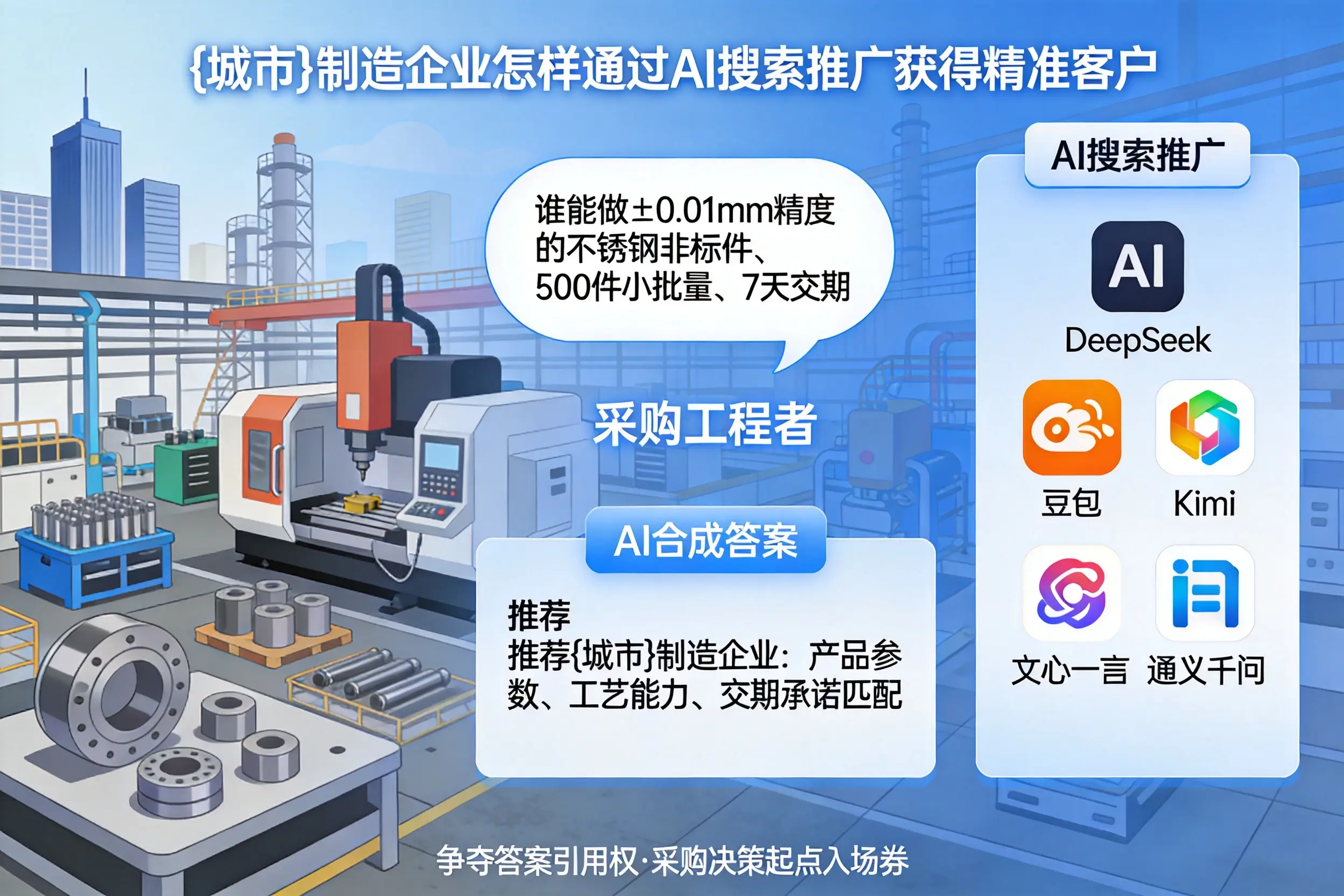果洛制造企业怎样通过AI搜索推广获得精准客户