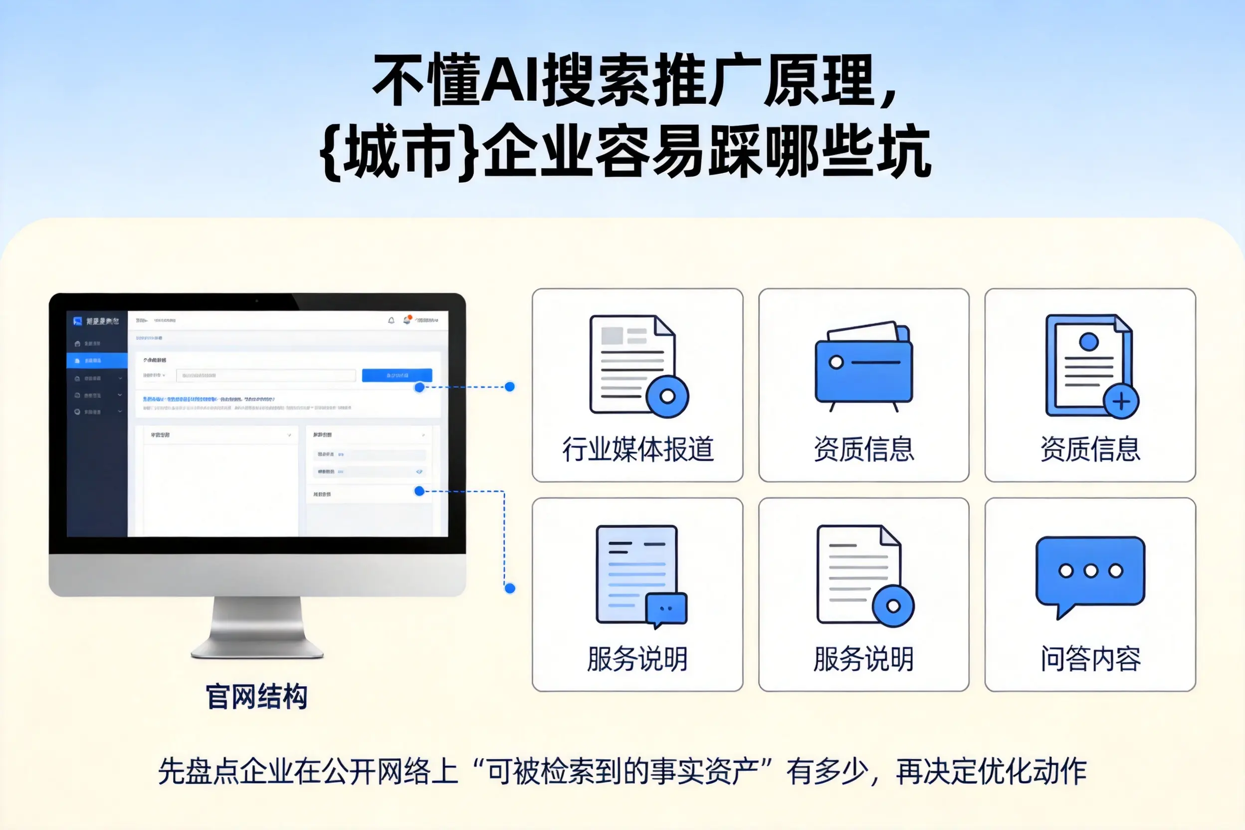不懂AI搜索推广原理，果洛企业容易踩哪些坑