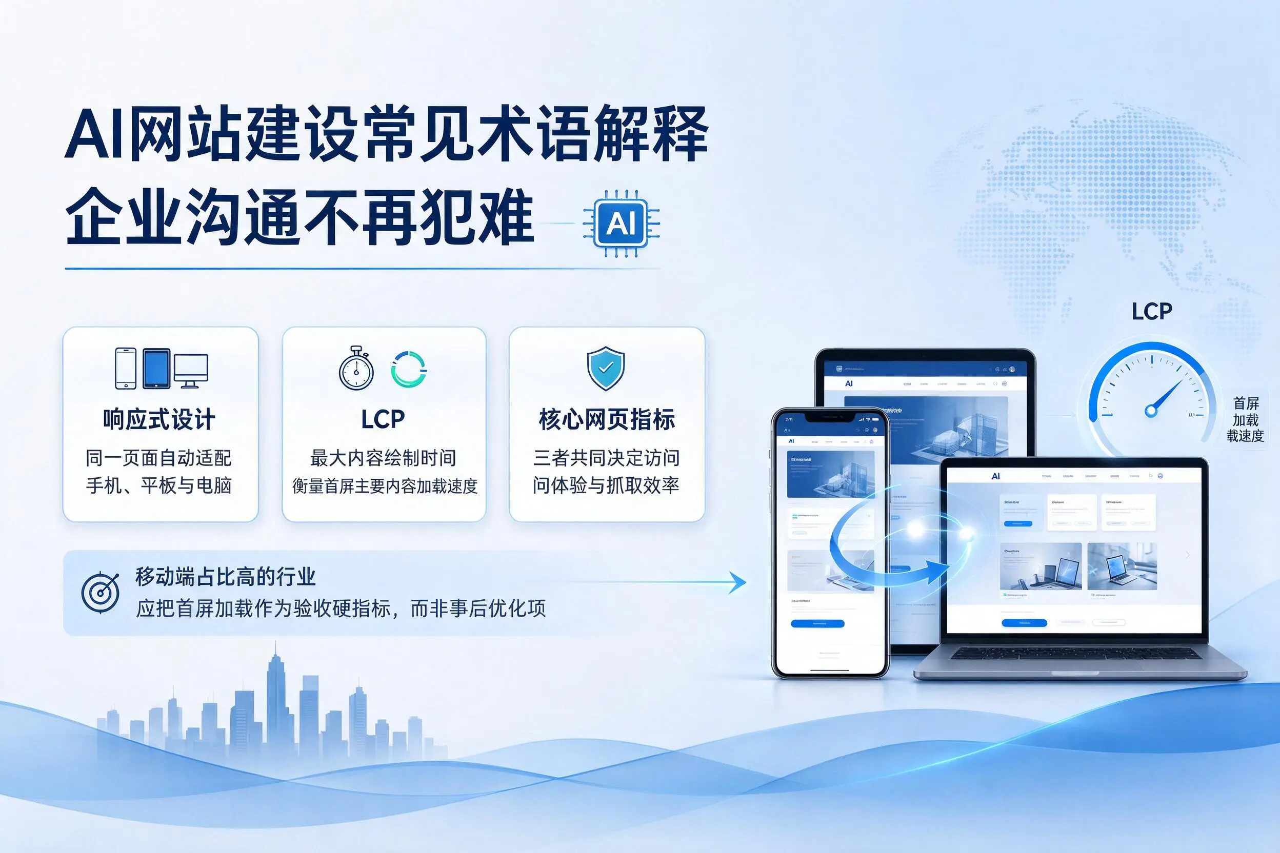 AI网站建设常见术语解释，果洛企业沟通不再犯难
